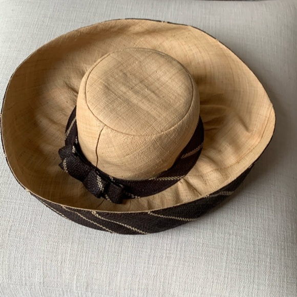Be Your Fashion Wide Brimmed Adjustable Hat Tan - Picture 1 of 6